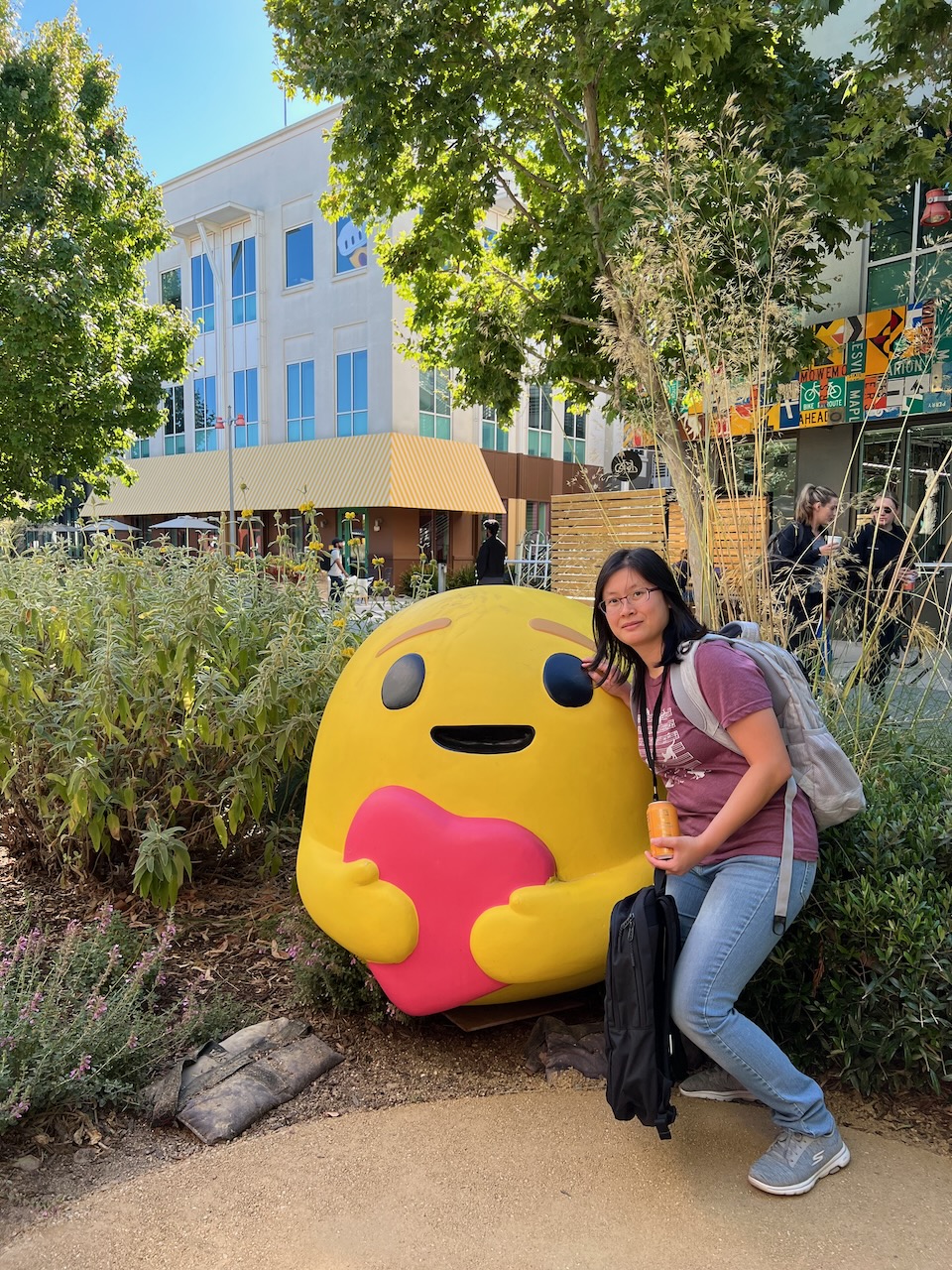 With the care emoji at Meta