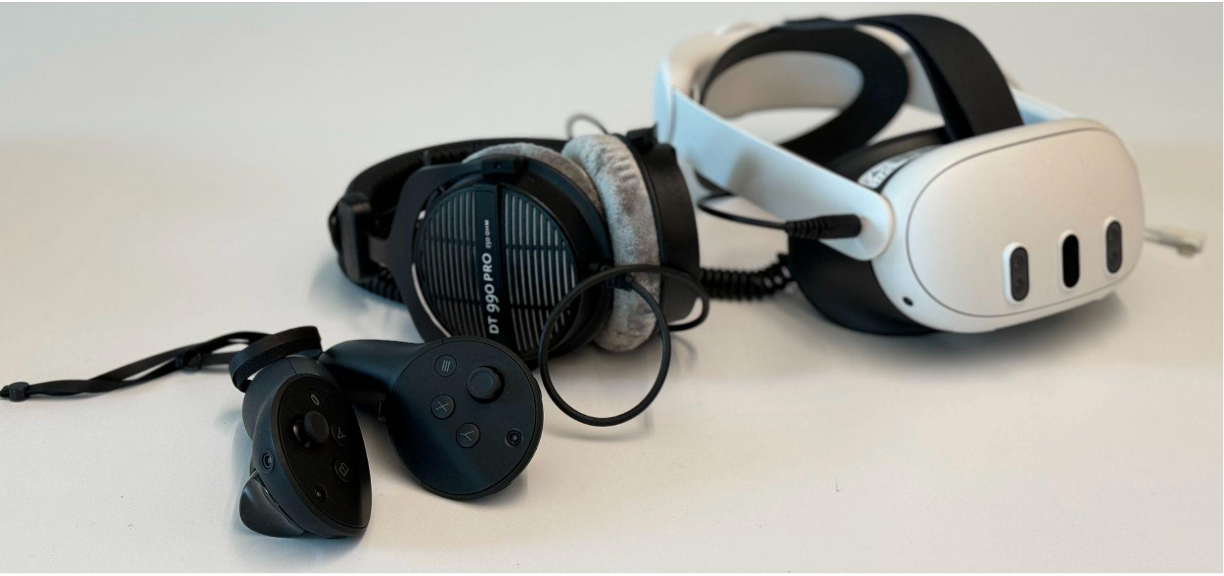 Quest 3 VR headset setup